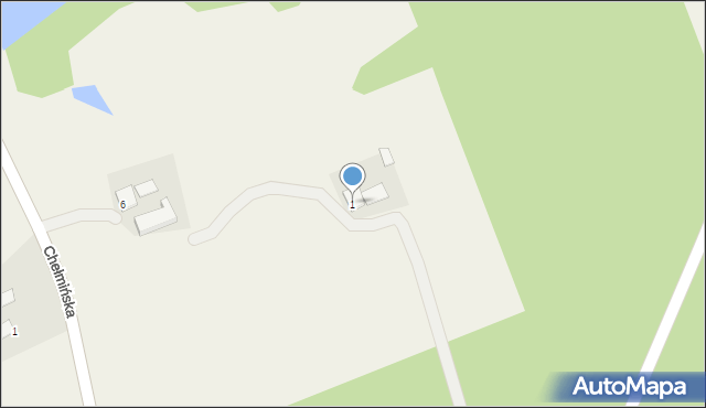 Czarże, Podgórna, 1, mapa Czarże