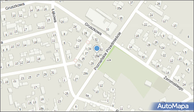 Czempiń, Poznańskie Przedmieście, 29a, mapa Czempiń