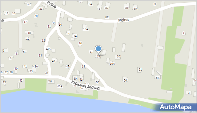 Czerwińsk nad Wisłą, Polna, 19, mapa Czerwińsk nad Wisłą