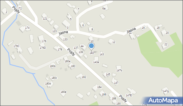 Czerwionka-Leszczyny, Pojdy, ks., 141, mapa Czerwionka-Leszczyny