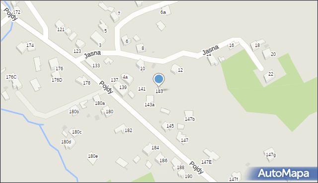 Czerwionka-Leszczyny, Pojdy, ks., 143, mapa Czerwionka-Leszczyny
