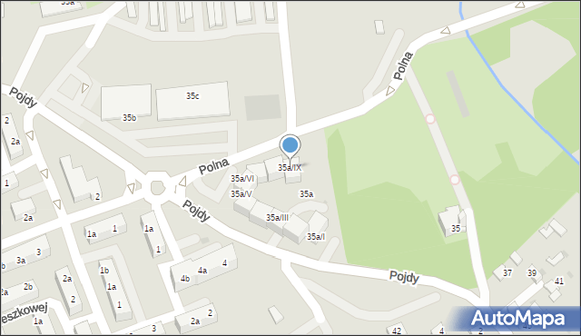 Czerwionka-Leszczyny, Pojdy, ks., 35a/IX, mapa Czerwionka-Leszczyny
