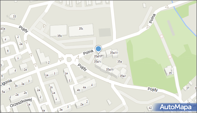 Czerwionka-Leszczyny, Pojdy, ks., 35a/VI, mapa Czerwionka-Leszczyny