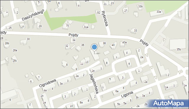 Czerwionka-Leszczyny, Pojdy, ks., 38a, mapa Czerwionka-Leszczyny