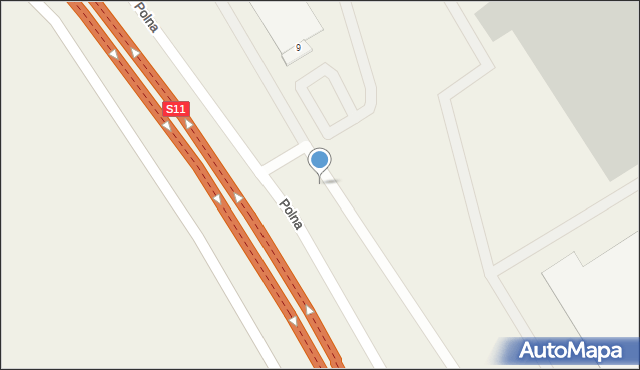 Dąbrówka, Polna, 4, mapa Dąbrówka