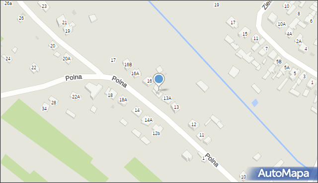 Daleszyce, Polna, 15, mapa Daleszyce
