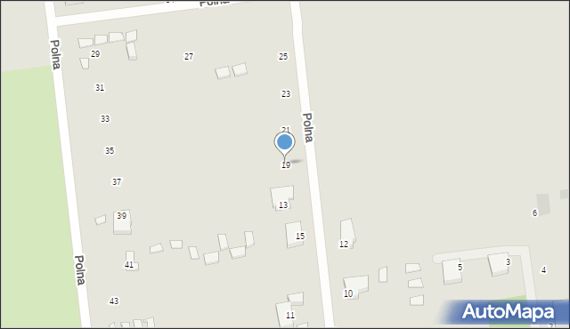 Darłowo, Polna, 19, mapa Darłowo