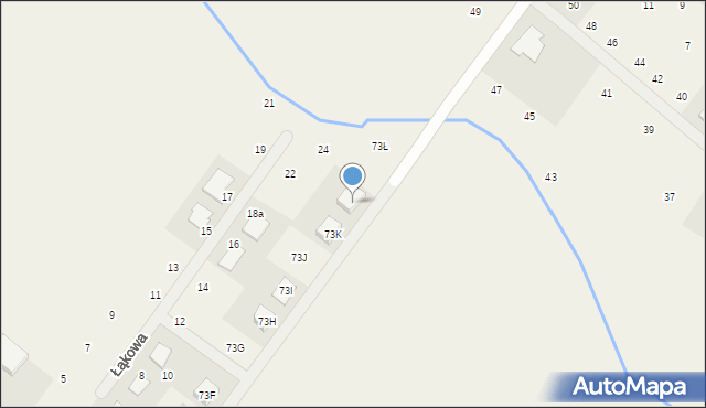 Daszewice, Poznańska, 73l, mapa Daszewice