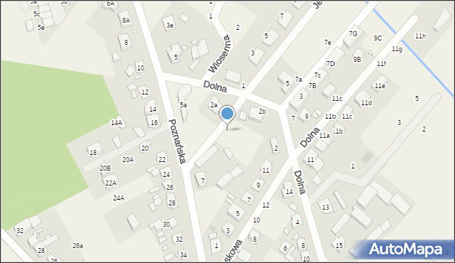 Daszewice, Poznańska, 7a, mapa Daszewice