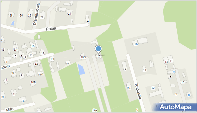 Dębe Wielkie, Powstańców, 23G, mapa Dębe Wielkie