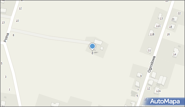 Dębowiec, Polna, 6, mapa Dębowiec