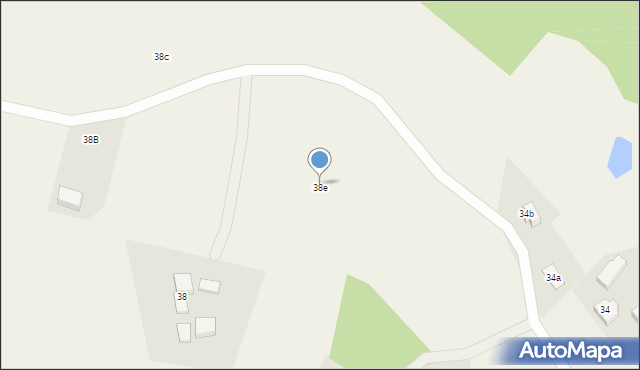 Długi Kierz, Podleśna, 50, mapa Długi Kierz