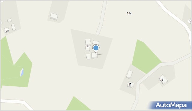 Długi Kierz, Podleśna, 52, mapa Długi Kierz