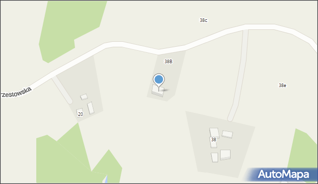 Długi Kierz, Podleśna, 54, mapa Długi Kierz