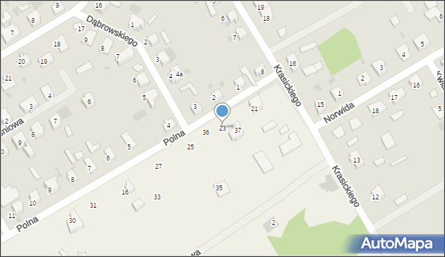 Dobiegniew, Polna, 23, mapa Dobiegniew