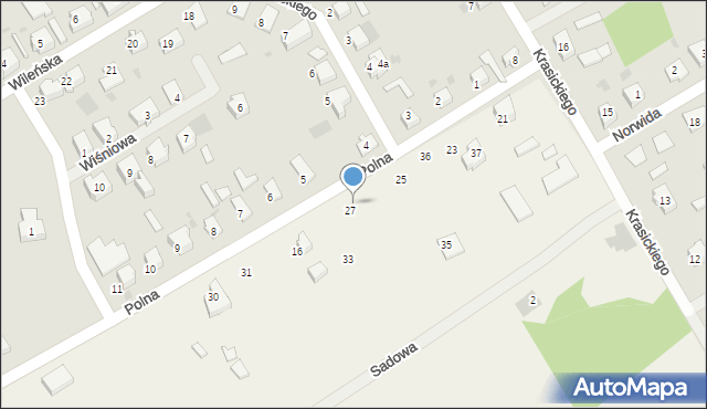 Dobiegniew, Polna, 34, mapa Dobiegniew