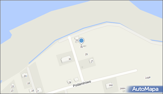 Dobiesławiec, Podamirowo, 31, mapa Dobiesławiec