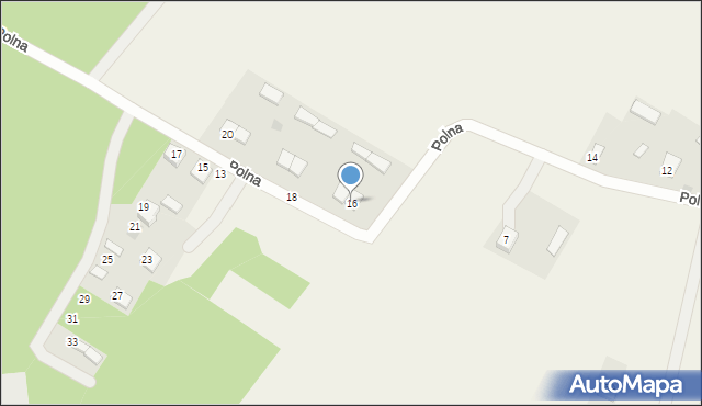 Dobieszyn, Polna, 16, mapa Dobieszyn