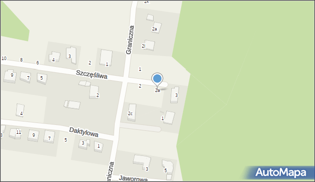 Dobra, Pod Sosnami, 2a, mapa Dobra