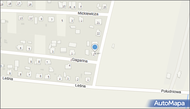 Dobre, Powstańców, 24, mapa Dobre