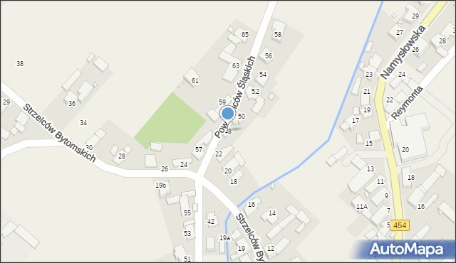 Dobrzeń Wielki, Powstańców Śląskich, 48, mapa Dobrzeń Wielki