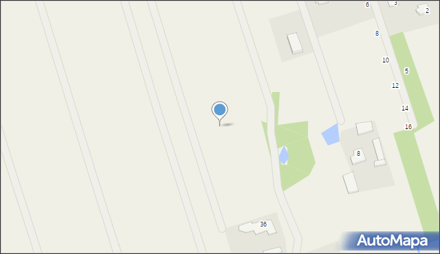 Dobrzenica, Poprzeczna, 36b, mapa Dobrzenica