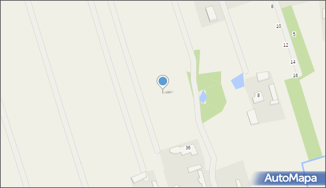Dobrzenica, Poprzeczna, 36c, mapa Dobrzenica
