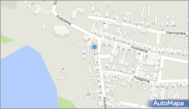 Dolsk, Pocztowa, 4, mapa Dolsk