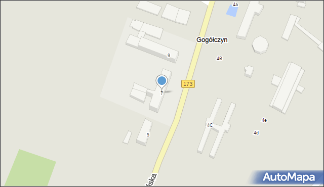 Drawsko Pomorskie, Połczyńska, 7, mapa Drawsko Pomorskie