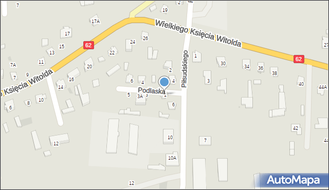 Drohiczyn, Podlaska, 1, mapa Drohiczyn