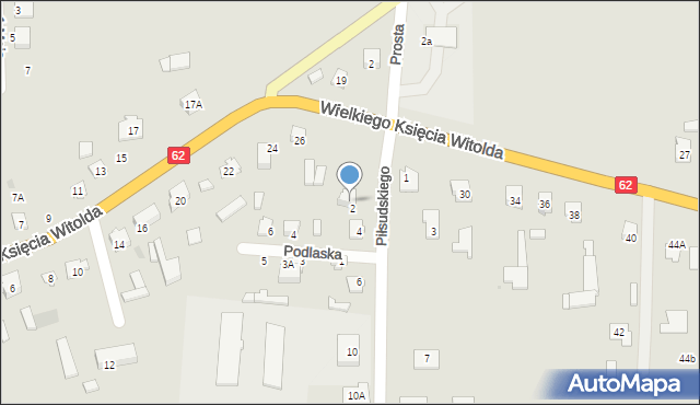 Drohiczyn, Podlaska, 2, mapa Drohiczyn