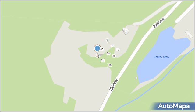 Duszniki-Zdrój, Podgórze, 3g, mapa Duszniki-Zdrój