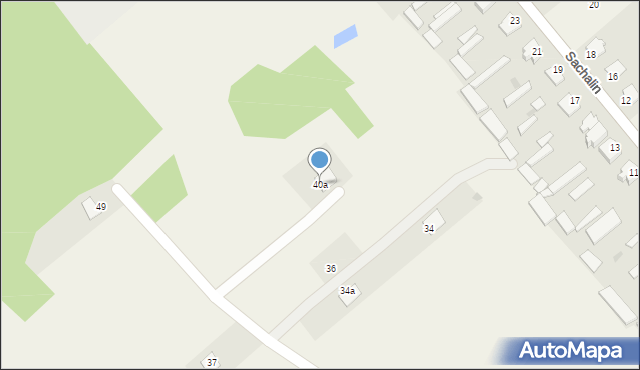 Dylewo, Polna, 40a, mapa Dylewo