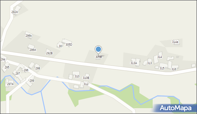 Dzianisz, Podhalańska, 198, mapa Dzianisz