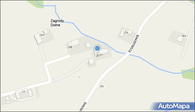 Dzianisz, Podhalańska, 562, mapa Dzianisz