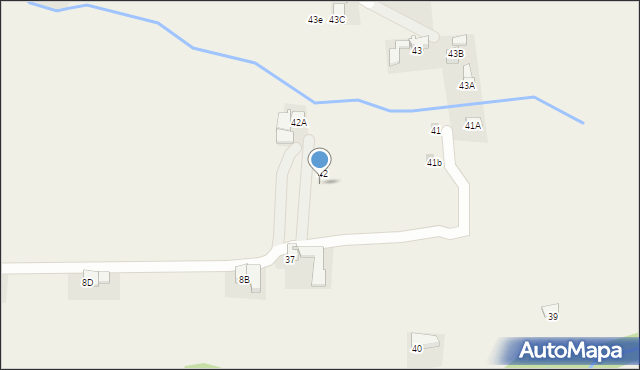 Dzianisz, Podhalańska, 646, mapa Dzianisz