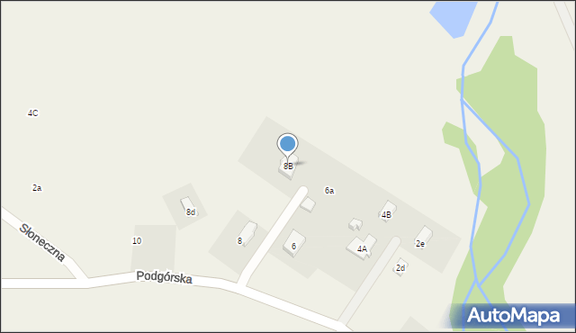 Dziwiszów, Podgórska, 8B, mapa Dziwiszów