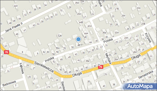 Garwolin, Polska, 48, mapa Garwolin