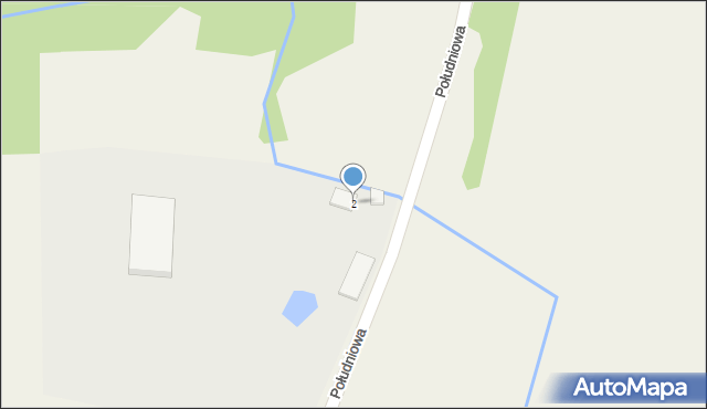 Gąski, Południowa, 2, mapa Gąski