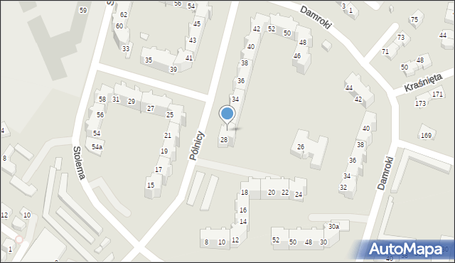 Gdańsk, Pólnicy, 30, mapa Gdańska