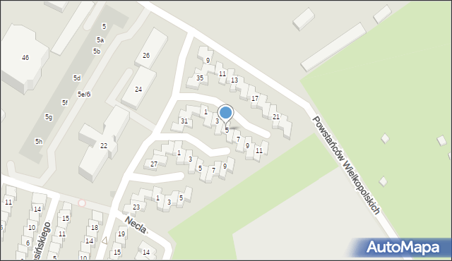 Gdańsk, Polonii Gdańskiej, 5, mapa Gdańska