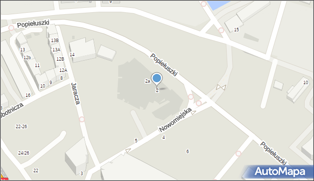 Gdańsk, Popiełuszki Jerzego, bł. ks., 2, mapa Gdańska