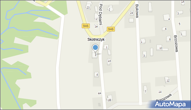 Gilowice, Poręby, 2, mapa Gilowice