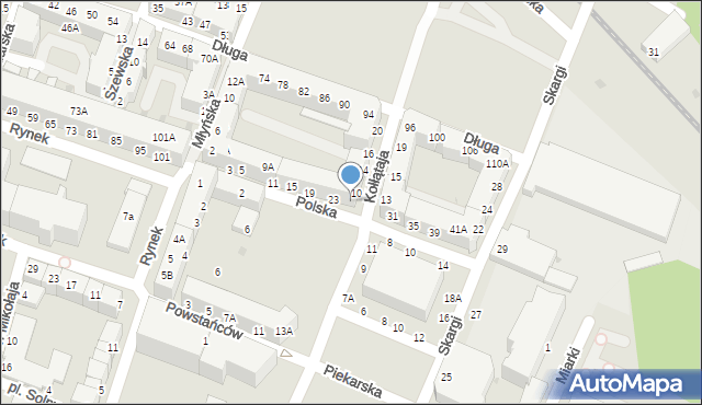 Głogów, Polska, 27, mapa Głogów