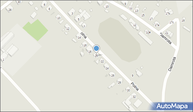 Głogówek, Polna, 20, mapa Głogówek