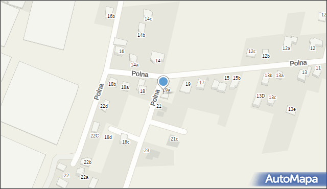 Goczałkowice-Zdrój, Polna, 19b, mapa Goczałkowice-Zdrój