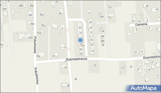Goczałkowice-Zdrój, Południowa, 24, mapa Goczałkowice-Zdrój