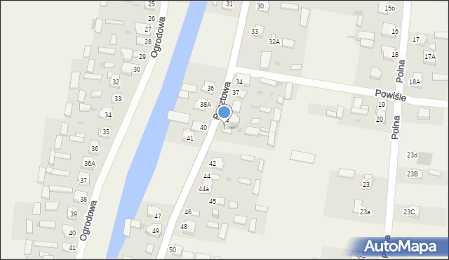 Gołąb, Pocztowa, 39, mapa Gołąb