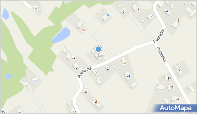 Gołkowice, Podlaska, 12, mapa Gołkowice