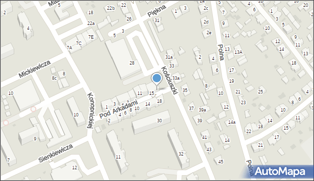 Golub-Dobrzyń, Pod Arkadami, 17, mapa Golub-Dobrzyń